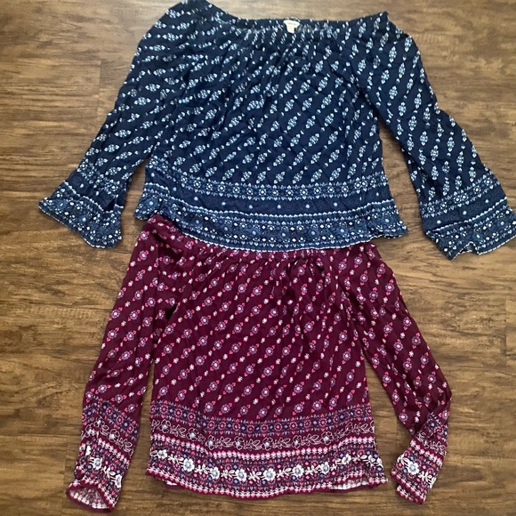 Lot of 2 Aeropostale blouses - Picture 1 of 2